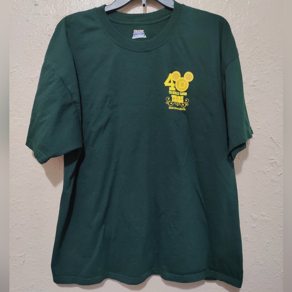 Disney World 40 Yrs Tri Circled Ranch 2011 - XL